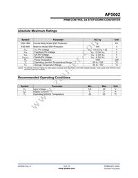 AP5002SG-13 Datasheet Page 3
