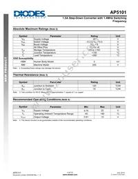AP5101SG-13 Datasheet Page 4