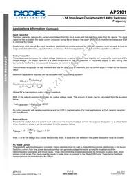 AP5101SG-13 Datasheet Page 11