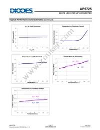 AP5725WUG-7 Datasheet Page 6