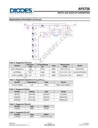 AP5726WUG-7 Datasheet Page 12