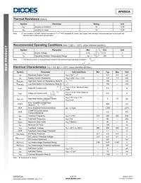 AP6503ASP-13 Datasheet Page 4