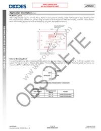 AP65200S-13 Datasheet Page 12