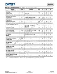 AP65353SP-13 Datasheet Page 5