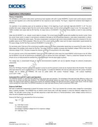 AP65403SP-13 Datasheet Page 8