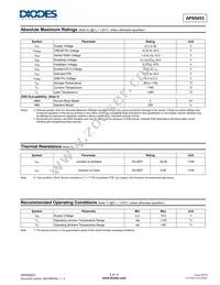 AP65453SP-13 Datasheet Page 4