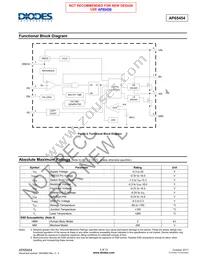 AP65454SP-13 Datasheet Page 3