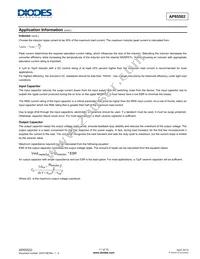 AP65502SP-13 Datasheet Page 11