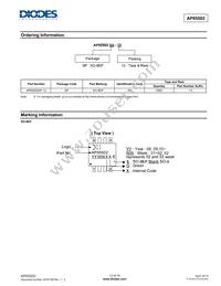 AP65502SP-13 Datasheet Page 13