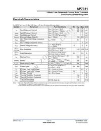 AP7311-30WG-7 Datasheet Page 5