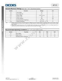 AP7315-185SR7 Datasheet Page 3