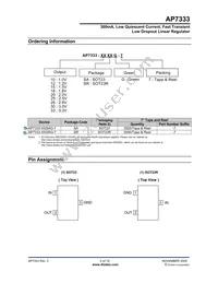 AP7333-30SRG-7 Datasheet Page 2