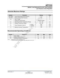 AP7333-30SRG-7 Datasheet Page 4