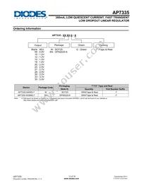 AP7335-SNG-7 Datasheet Page 12