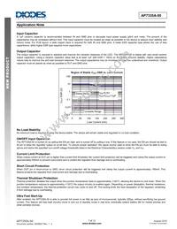 AP7335A-50SN-7 Datasheet Page 7