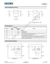 AP7363-15E-13 Datasheet Page 2