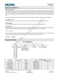 AP7365-39WG-7 Datasheet Page 10