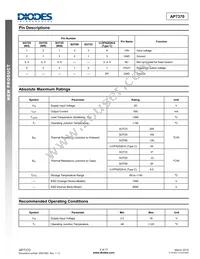 AP7370-50SA-7 Datasheet Page 2