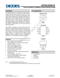 AP78L12YG-13 Datasheet Cover