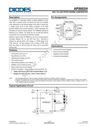 AP8802HSP-13 Datasheet Cover