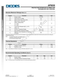 AP9050FDB-7 Datasheet Page 3