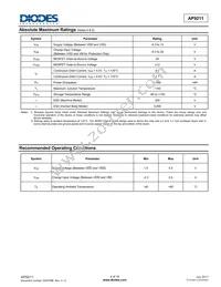 AP9211SA-DD-HAC-7 Datasheet Page 4