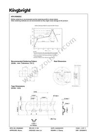 APA1606SGC Datasheet Page 4