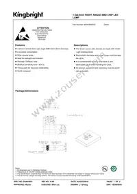 APA1606ZGC Datasheet Cover
