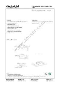 APA2106SECK/J3-PRV Datasheet Cover