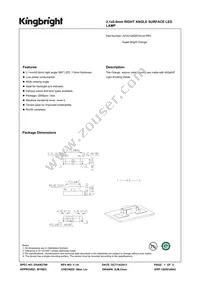 APA2106SECK/J4-PRV Datasheet Cover
