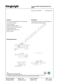 APA2106SYCK Datasheet Cover