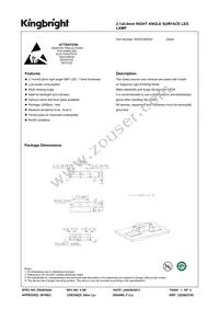 APA2106ZGC/G Datasheet Cover