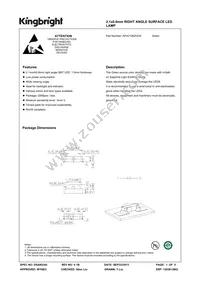 APA2106ZGCK Datasheet Cover