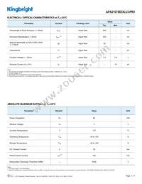 APA2107SECK/J3-PRV Datasheet Page 2