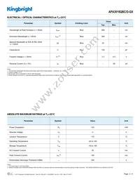 APA3010QBC/D-GX Datasheet Page 2