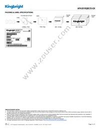 APA3010QBC/D-GX Datasheet Page 4