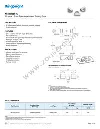 APA3010SF4C Datasheet Cover