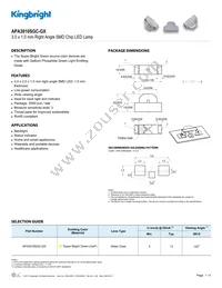 APA3010SGC-GX Datasheet Cover