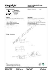 APA3010ZGC Datasheet Cover