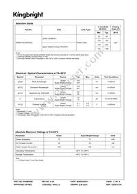 APB2012CGKSEKC Datasheet Page 2