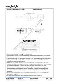 APB2012QBDCGKC Datasheet Page 6