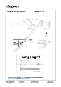 APB2012SURKCGKC Datasheet Page 6