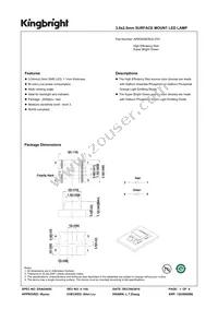 APB3025ESGC-F01 Datasheet Cover