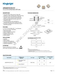 APB3025SYKCGKC-F01 Cover