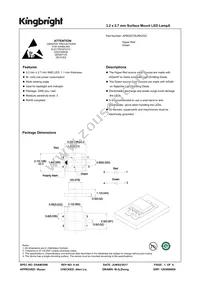 APB3227SURKZGC Datasheet Cover