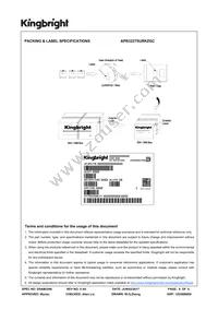 APB3227SURKZGC Datasheet Page 6