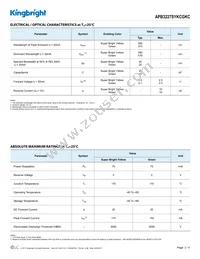 APB3227SYKCGKC Datasheet Page 2