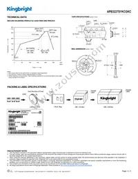 APB3227SYKCGKC Datasheet Page 4