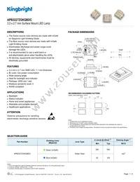 APB3227ZGKQBDC Datasheet Cover