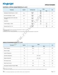 APB3227ZGKQBDC Datasheet Page 2